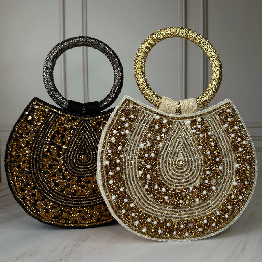 Crystal Beaded Handbag