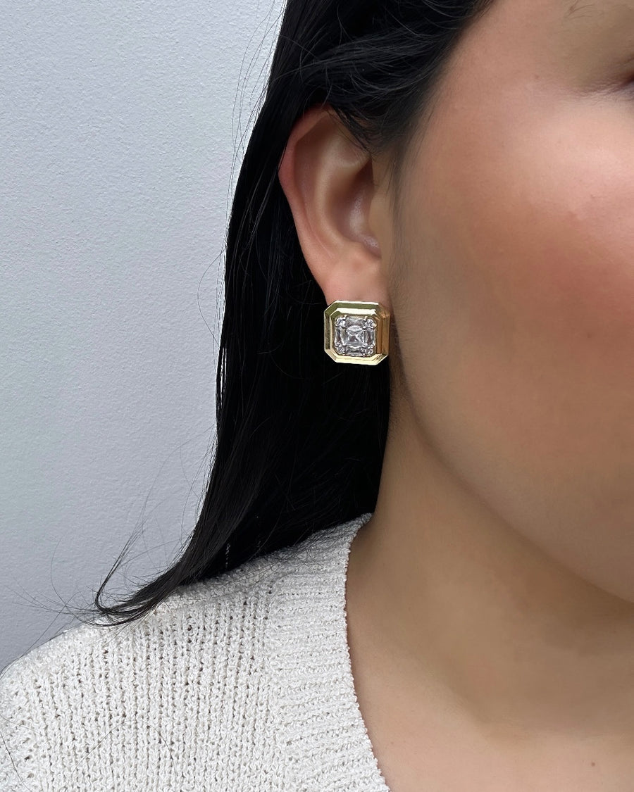 Regal Squared Earrings