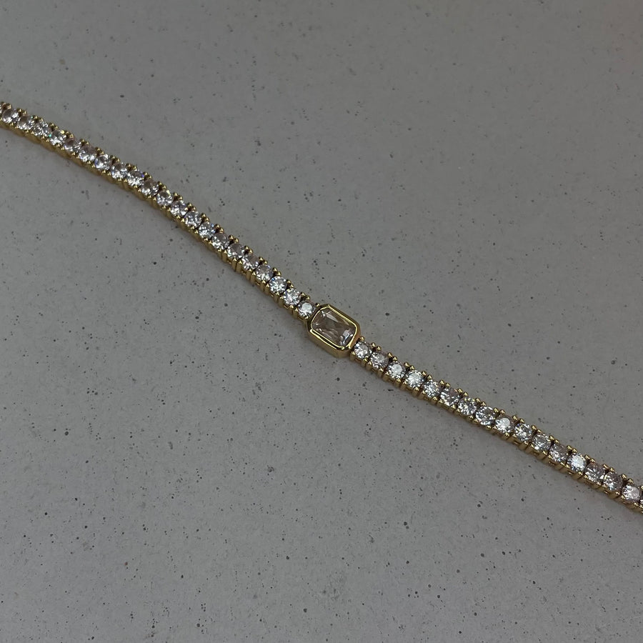 Solitaire Tennis Bracelet