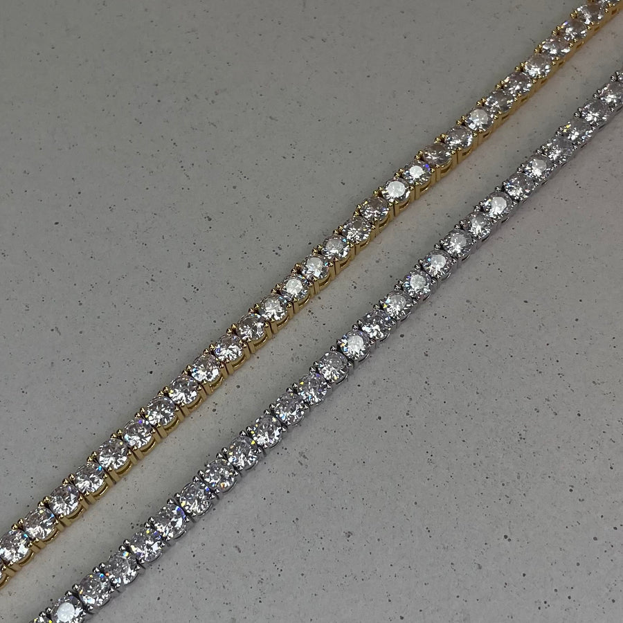 Silverplated tennis bracelet