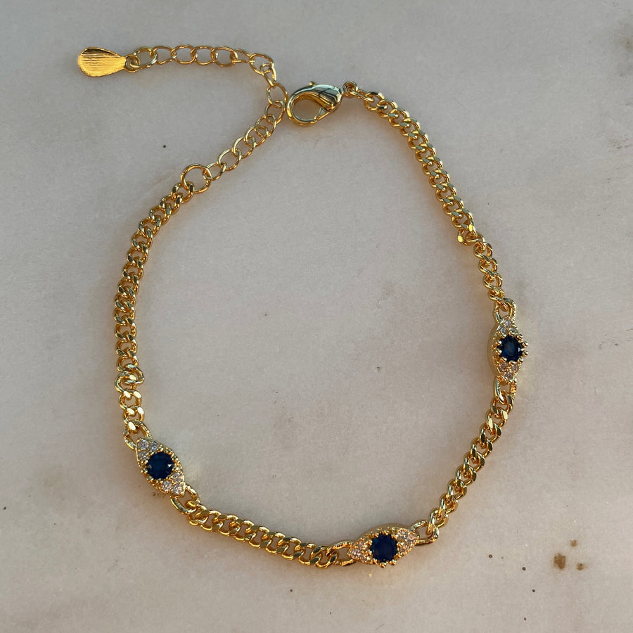 Cuban Evil Eye Bracelet