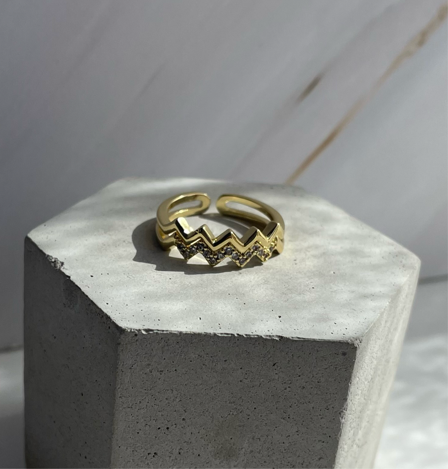 Zigzag Ring