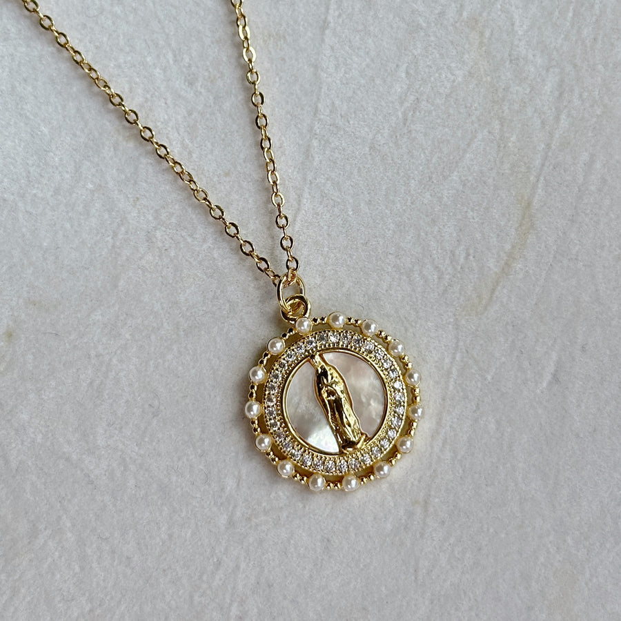 Virgin Mary Dainty Necklace