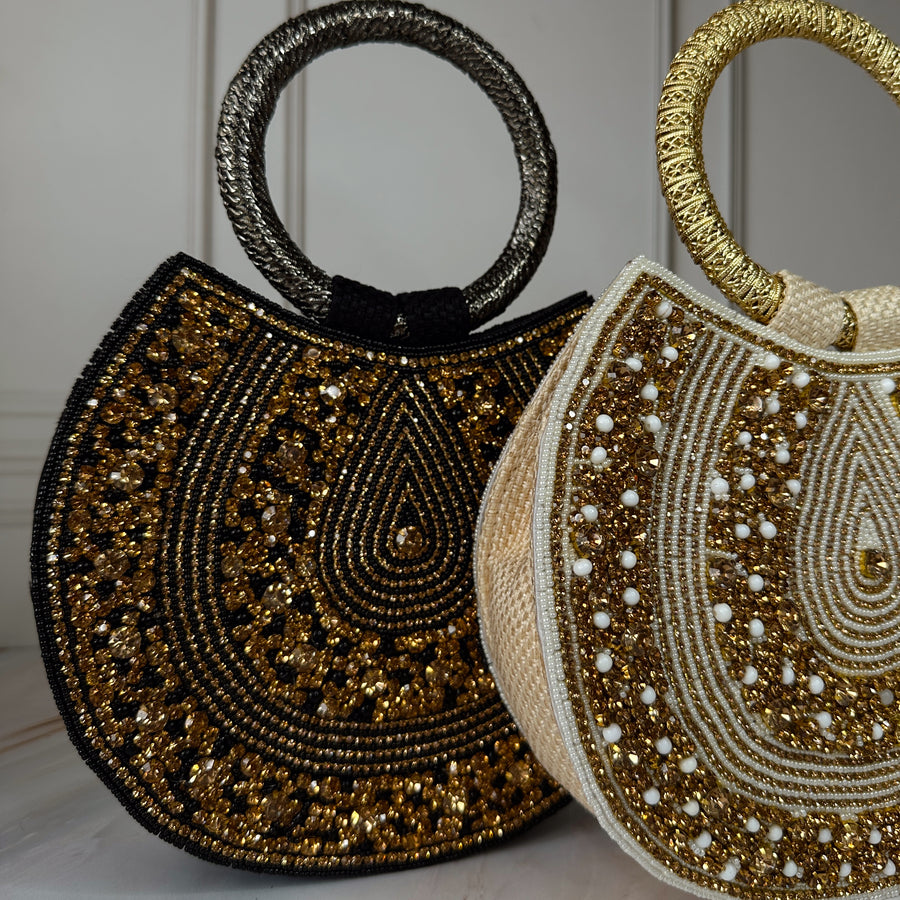 Crystal Beaded Handbag