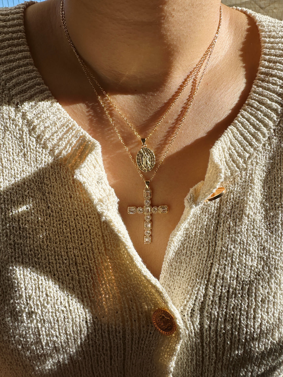 Guadalupe Golden Rays Necklace