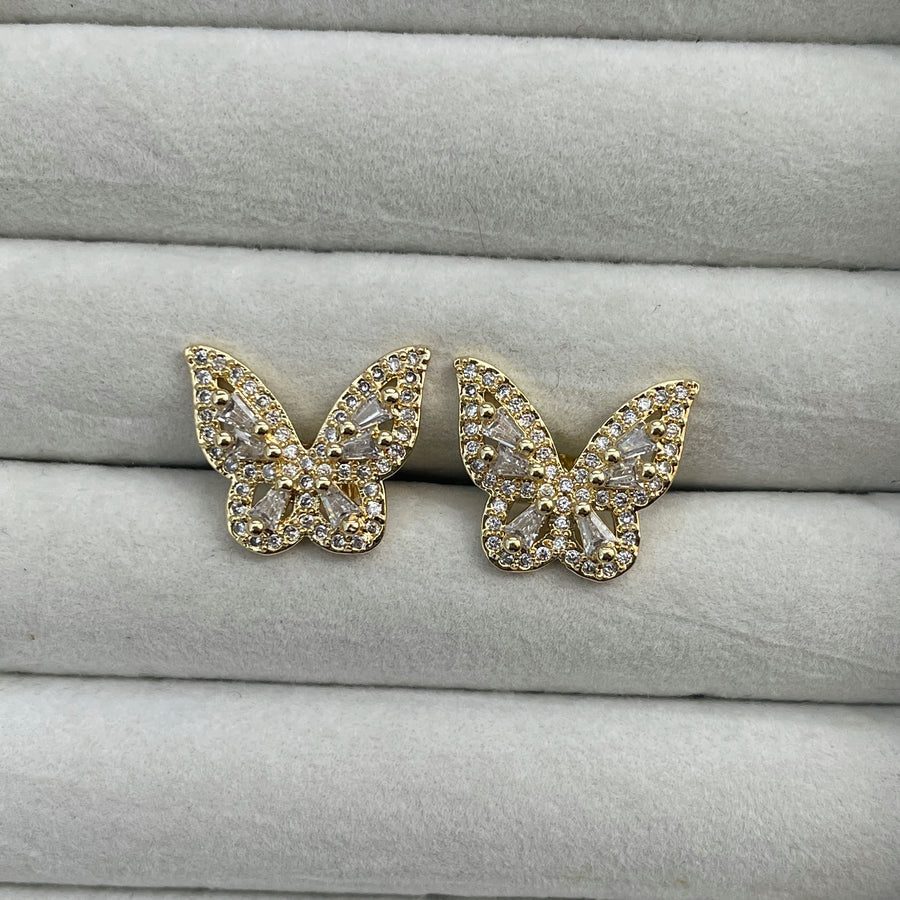 Butterfly Sparkly Studs